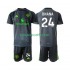 Kit Enfant Maillot Extérieur Manchester United Gardien Andre Onana 24 2025-2026 à Manches Courtes
