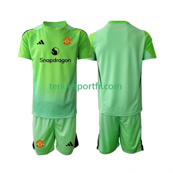 Kit Enfant Maillot Quatrième Manchester United Gardien 2025-2026 à Manches Courtes
