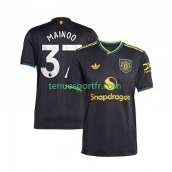 Homme Maillot Troisième Manchester United Kobbie Mainoo 37 2025-2026 à Manches Courtes