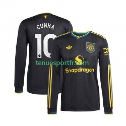 Homme Maillot Troisième Manchester United Matheus Cunha 10 2025-2026 à Manches Longues