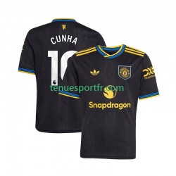 Homme Maillot Troisième Manchester United Matheus Cunha 10 2025-2026 à Manches Courtes