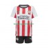 Kit Enfant Maillot Domicile PSV Eindhoven 2025-2026 à Manches Courtes