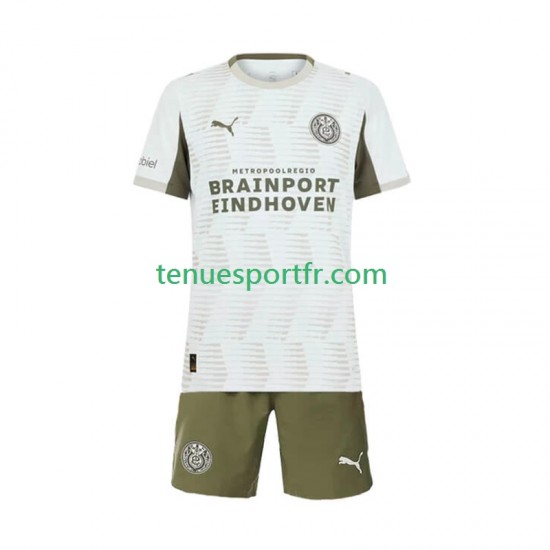 Kit Enfant Maillot Troisième PSV Eindhoven 2025-2026 à Manches Courtes