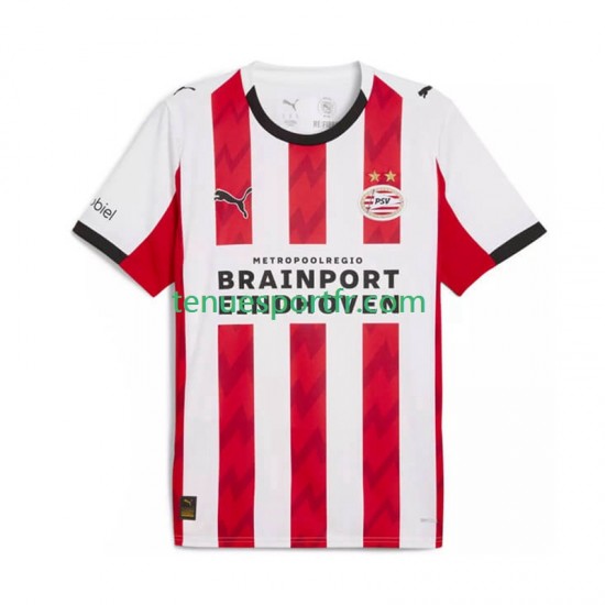 Homme Maillot Domicile PSV Eindhoven 2025-2026 à Manches Courtes