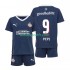 Kit Enfant Maillot Extérieur PSV Eindhoven Ricardo Pepi 9 2025-2026 à Manches Courtes