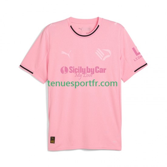Homme Maillot Domicile Palermo 2024-2025 à Manches Courtes