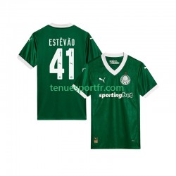 Homme Maillot Domicile Palmeiras Estevao 41 2025-2026 à Manches Courtes