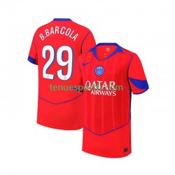 Homme Maillot Troisième Paris Saint-Germain Bradley Barcola 29 2025-2026 à Manches Courtes