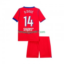 Kit Enfant Maillot Troisième Paris Saint-Germain Desire Doue 14 2025-2026 à Manches Courtes