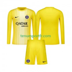 Kit Enfant Maillot Troisième Paris Saint-Germain Gardien 2025-2026 à Manches Longues