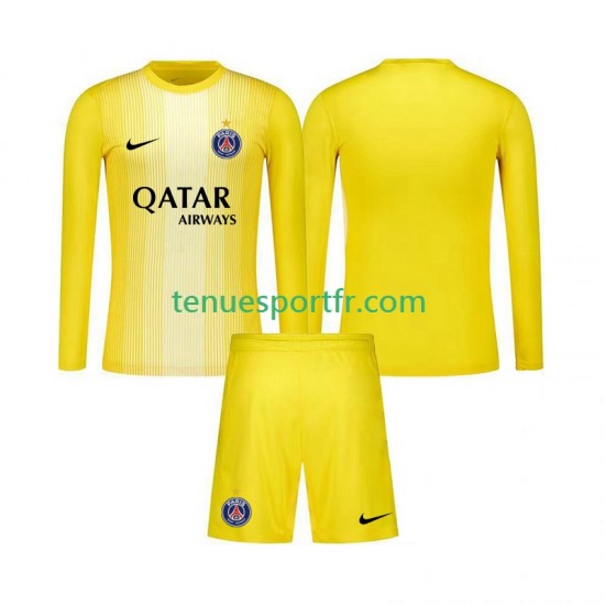Kit Enfant Maillot Troisième Paris Saint-Germain Gardien 2025-2026 à Manches Longues