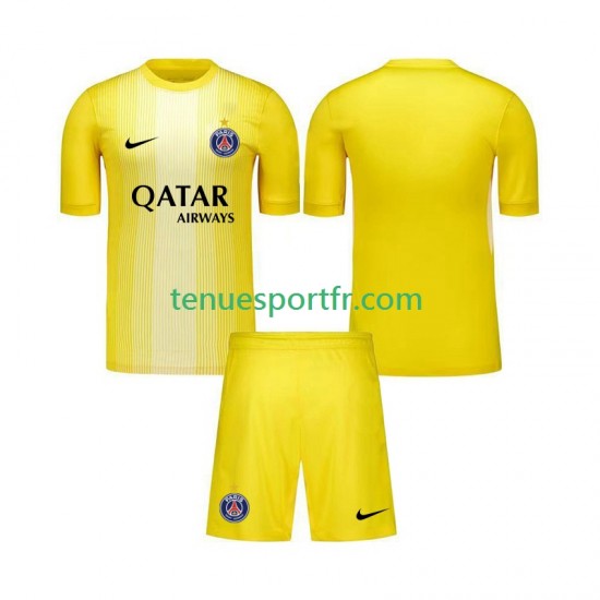 Kit Enfant Maillot Troisième Paris Saint-Germain Gardien 2025-2026 à Manches Courtes