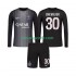 Kit Enfant Maillot Domicile Paris Saint-Germain Gardien Lucas Chevalier 30 2025-2026 à Manches Longues