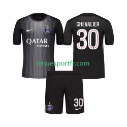 Kit Enfant Maillot Domicile Paris Saint-Germain Gardien Lucas Chevalier 30 2025-2026 à Manches Courtes