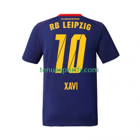 Homme Maillot Extérieur RB Leipzig Xavi Simons 10 2025-2026 à Manches Courtes