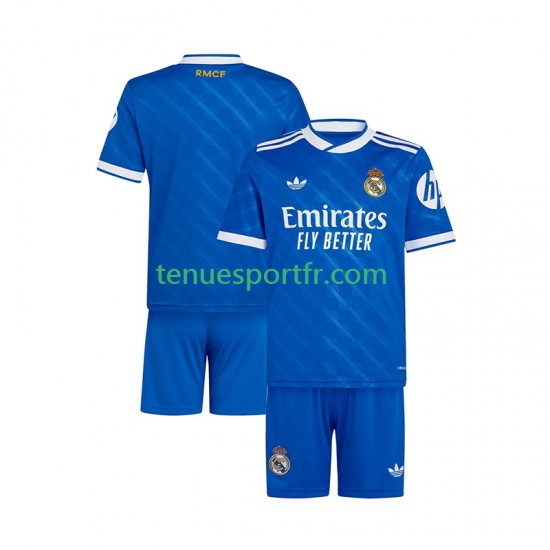 Kit Enfant Maillot Troisième Real Madrid 2025-2026 à Manches Courtes