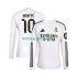 Homme Maillot Domicile Real Madrid Kylian Mbappe 10 2025-2026 à Manches Longues