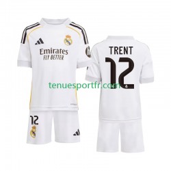 Kit Enfant Maillot Domicile Real Madrid Trent Alexander-Arnold 12 2025-2026 à Manches Courtes