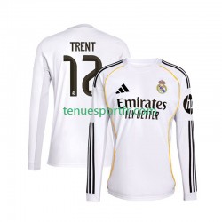 Homme Maillot Domicile Real Madrid Trent Alexander-Arnold 12 2025-2026 à Manches Longues
