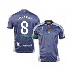 Homme Maillot Extérieur Real Sociedad Arsen Zakharyan 8 2025-2026 à Manches Courtes