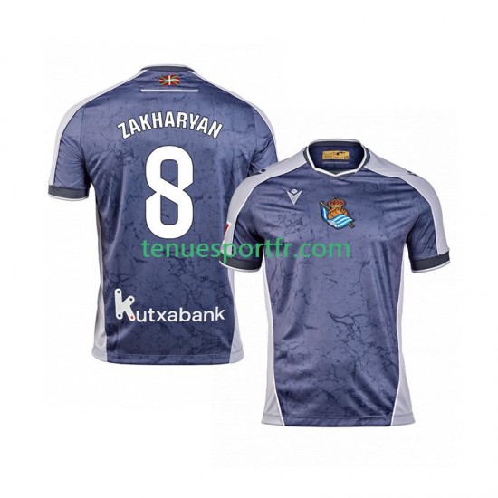 Homme Maillot Extérieur Real Sociedad Arsen Zakharyan 8 2025-2026 à Manches Courtes