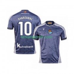 Homme Maillot Extérieur Real Sociedad Mikel Oyarzabal 10 2025-2026 à Manches Courtes