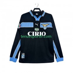 Homme Maillot Retro Extérieur SS Lazio 1998 1999 à Manches Longues