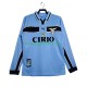 Homme Maillot Retro Domicile SS Lazio 1998 1999 à Manches Longues