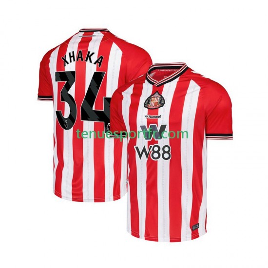 Homme Maillot Domicile Sunderland Granit Xhaka 34 2025-2026 à Manches Courtes