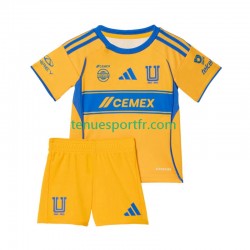 Kit Enfant Maillot Domicile Tigres UANL 2025-2026 à Manches Courtes