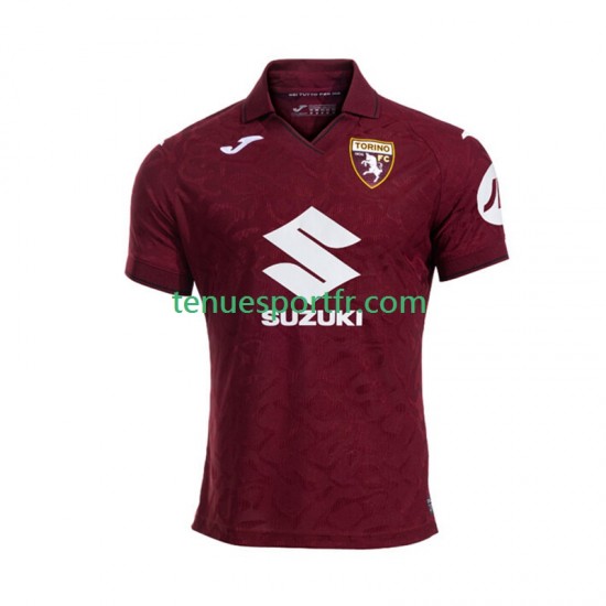 Homme Maillot Domicile Torino 2025-2026 à Manches Courtes