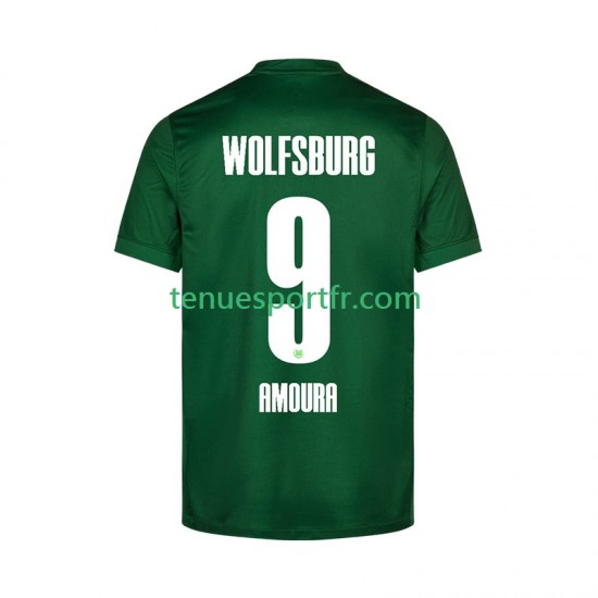 Homme Maillot Domicile VfL Wolfsburg Mohamed Amoura 9 2025-2026 à Manches Courtes