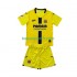 Kit Enfant Maillot Domicile Villarreal CF 2025-2026 à Manches Courtes