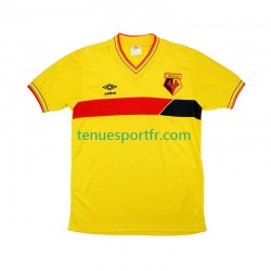 Homme Maillot Retro Domicile Watford 1985 à Manches Courtes