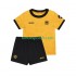 Kit Enfant Maillot Domicile Wolverhampton Wanderers 2025-2026 à Manches Courtes