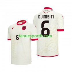 Homme Maillot Extérieur Albanie Berat Djimsiti 6 World Cup 2026 à Manches Courtes