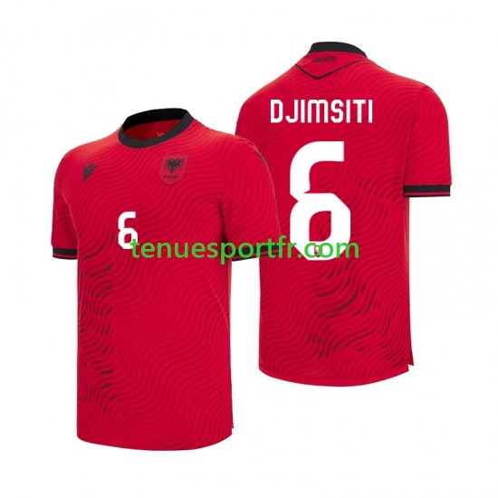 Homme Maillot Domicile Albanie Berat Djimsiti 6 World Cup 2026 à Manches Courtes