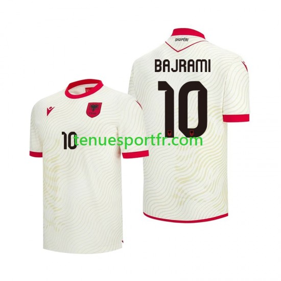 Homme Maillot Extérieur Albanie Nedim Bajrami 10 World Cup 2026 à Manches Courtes