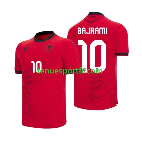 Homme Maillot Domicile Albanie Nedim Bajrami 10 World Cup 2026 à Manches Courtes