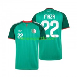 Homme Maillot Extérieur Algérie Ibrahim Maza 22 2026 à Manches Courtes