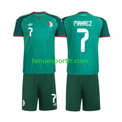 Kit Enfant Maillot Extérieur Algérie Riyad Mahrez 7 2026 à Manches Courtes