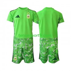 Kit Enfant Maillot Troisième Argentine Gardien World Cup 2026 à Manches Courtes