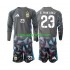 Kit Enfant Maillot Domicile Argentine Gardien Emiliano Martinez 23 World Cup 2026 à Manches Longues