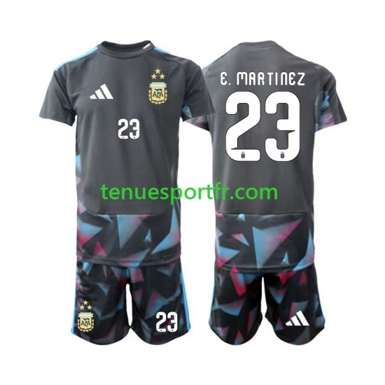 Kit Enfant Maillot Domicile Argentine Gardien Emiliano Martinez 23 World Cup 2026 à Manches Courtes