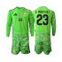 Kit Enfant Maillot Troisième Argentine Gardien Emiliano Martinez 23 World Cup 2026 à Manches Longues