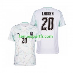 Homme Maillot Extérieur Autriche Konrad Laimer 20 World Cup 2026 à Manches Courtes