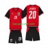 Kit Enfant Maillot Domicile Autriche Konrad Laimer 20 World Cup 2026 à Manches Courtes