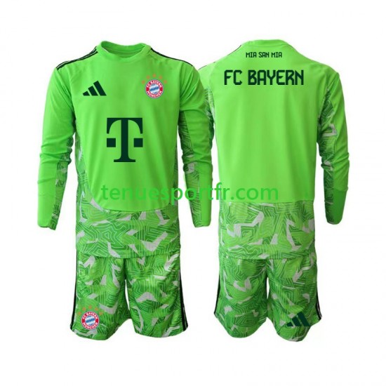 Kit Enfant Maillot Domicile Bayern Munich Gardien 2026-2027 à Manches Longues