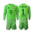 Kit Enfant Maillot Domicile Bayern Munich Gardien Manuel Neuer 1 2026-2027 à Manches Longues