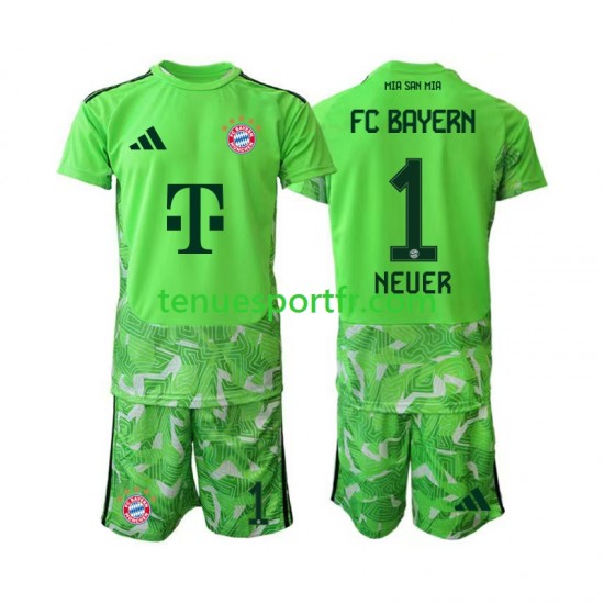 Kit Enfant Maillot Domicile Bayern Munich Gardien Manuel Neuer 1 2026-2027 à Manches Courtes